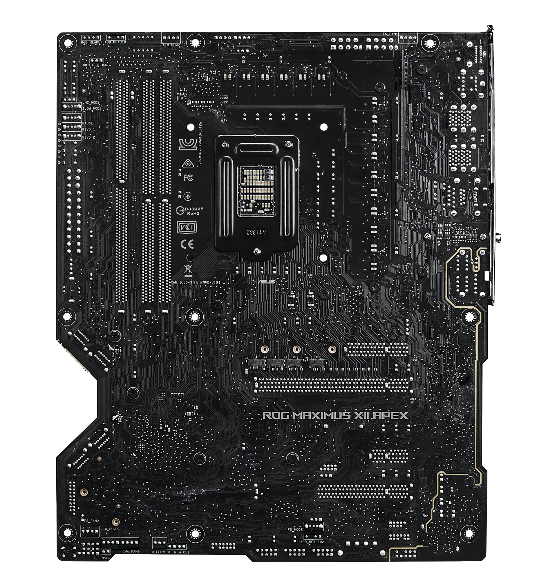 ROG MAXIMUS XII APEX BACK